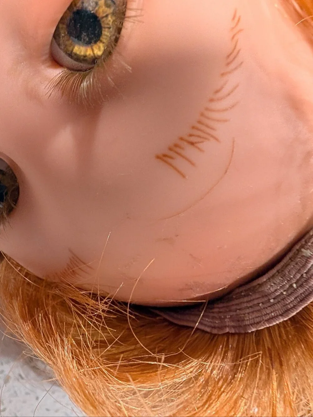 1997 Pat Secrist Doll Vintage Realistic Red Hair Ginger LifeLike Girl Weighted